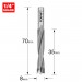 TREND C176X1/4TC DOWEL DRILL 8MM X 35MM CUT