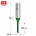 TREND C008X1/2TC TWO FLUTE 6.3MM DIA X 25.4MM CUT
