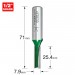 TREND C012X1/2TC TWO FLUTE 7.9MM DIA X 25.4MM CUT