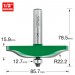 TREND C184X1/2TC OGEE PANEL MOULD 22MM RAD 86MM DIA