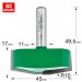 TREND C187X8MMTC BEVEL PANEL RAISER 10 DEG 41MM DIA