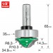 TREND C203X1/2TC B/GUIDED CLASSIC PANEL 6.3MM RAD