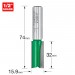 TREND C025CX1/2TC TWO FLUTE 15.9MM DIA X 32MM CUT