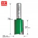 TREND C033CX1/2TC TWO FLUTE 25.4MM DIA X 37MM CUT