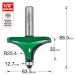 TREND C079BX1/2TC B/GUIDED OVOLO 25.4MM RAD