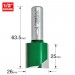 TREND C033EX1/2TC TWO FLUTE 26MM DIA X 25MM CUT