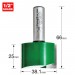 TREND C033PX1/2TC TWO FLUTE 38.1MM DIA X 25MM CUT