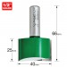 TREND C033QX1/2TC TWO FLUTE 40MM DIA X 25MM CUT