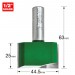 TREND C033TX1/2TC TWO FLUTE 44.5MM DIA X 25MM CUT