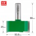 TREND C033YX1/2TC TWO FLUTE 50.8MM DIA X 25MM CUT
