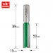 TREND C024CX1/2TC TWO FLUTE 15MM DIA X 50MM CUT
