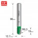TREND C054AX1/2TC RADIUS 6.35M RAD X 19MM CUT X 86MM