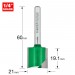 TREND C031BX1/4TC TWO FLUTE 21MM X 19MM CUT