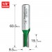 TREND C013X1/2TC TWO FLUTE 9.5MM DIA X 19.1MM CUT