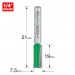 TREND C010AX1/4TC TWO FLUTE 7.5MM DIA X 19MM CUT