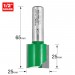 TREND C032DX1/2TC TWO FLUTE 25MM DIA X 25MM CUT