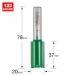 TREND C030DX12MMTC TWO FLUTE 20MM DIA X 37MM