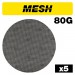 TREND AB/225/80M MESH ORBITAL SAND DISC 5PC 225MM 80G