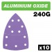 TREND AB/DET/240A DETAIL SANDING SHEET 102 X 151MM 10 PACK