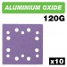 TREND AB/QTR1/120A SHEET SANDING SHEET 114 X110MM 1/4 10PC