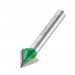 TREND C043X1/4TC CHAM V GROOV A=60 DEG X 12.7MM DIA
