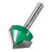 TREND C045X1/4TC CHAM V GROOV A=45 DEG X 25.4MM DIA