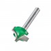 TREND C128X1/4TC ROUND/OVER 9.5MM RAD X 22.2MM CUT