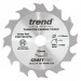 TREND CSB/13612TA WOOD SAWBLADE 136X20X12TX1.5