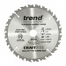 TREND CSB/16024A WOOD SAWBLADE 160X20X24TX2.2