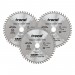 TREND CSB/160/3PK WOOD SAWBLADE 160X20X48T,3PK