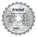 TREND CSB/19024TW WOOD SAWBLADE 190XPOLYX24TX1.6
