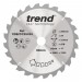 TREND CSB/CC25424 WOOD CC SAWBLADE 254X30X24TX3.0