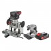 TREND T18S/R14P2 T18S ROUTER PLUNGE & TRIM KIT 2 X 4.0 AH
