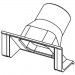 TREND WP-CRTMK3/16 DUST SPOUT CRT/MK3