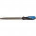 Soft Grip Engineers Half Round File and Handle, 150mm