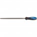 Soft Grip Engineers Round File and Handle, 250mm