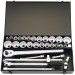 Metric and Imperial Socket Set, 3/4\" Sq. Dr. (31 Piece)