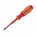 XP1000 VDE Slimline Cross Slot Screwdriver, No.2 x 100mm