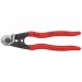 KNIPEX 95 61 190 SB Wire Rope Cutter forged plastic coated, 190mm