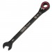 Draper Expert HI-TORQ  Metric Reversible Ratchet Combination Spanner, 8mm, Black