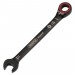 Draper Expert HI-TORQ  Metric Reversible Ratchet Combination Spanner, 11mm, Black
