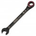 Draper Expert HI-TORQ  Metric Reversible Ratchet Combination Spanner, 12mm, Black