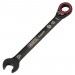 Draper Expert HI-TORQ  Metric Reversible Ratchet Combination Spanner, 13mm, Black