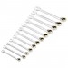 Draper Expert HI-TORQ Metric Reversible Ratchet Combination Spanner Set (12 Piece)