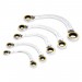 Draper Expert HI-TORQ Double Ring Ratchet Half Moon Spanner Set (5 Piece)