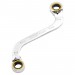 Draper Expert HI-TORQ Double Ring Ratchet S-Shape Spanner, 15 x 17mm