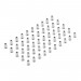 Zinc Plated Threaded Insert Rivet Nuts, M5 x 0.8mm (Pack of 50)