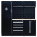 BUNKER 11 Piece Modular Storage Combo with Hardwood Worktop, 1960mm
