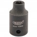 Draper Expert HI-TORQ 6 Point Impact Socket, 1/4\" Sq. Dr., 4.5mm