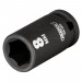 Draper Expert HI-TORQ 6 Point Impact Socket, 1/4\" Sq. Dr., 8mm